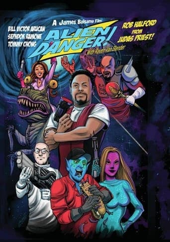 Movie poster for Alien Danger! With Raven Van Slender