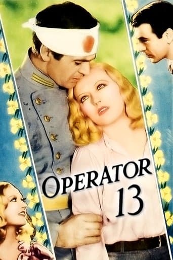 Movie poster for Operator 13