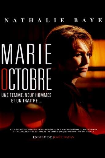 Movie poster for Marie-Octobre