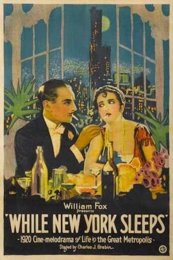 Movie poster for While New York Sleeps