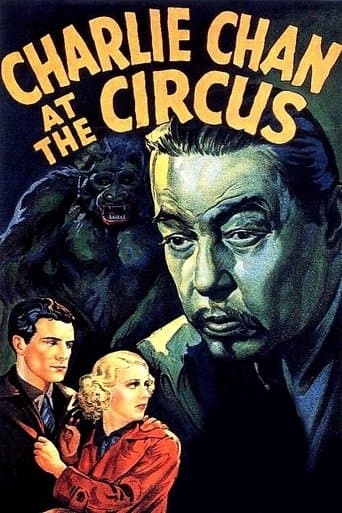 Movie poster for Charlie Chan at the Circus