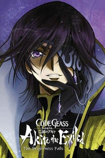 Movie poster for Code Geass: Akito the Exiled 3: The Brightness Falls