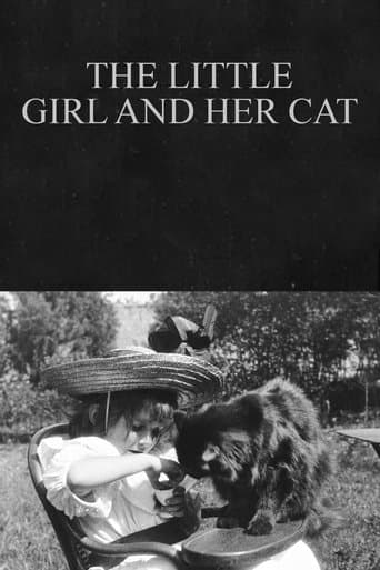 Movie poster for The Little Girl and Her Cat