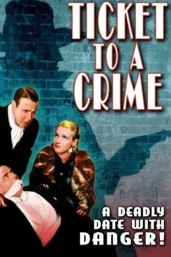 Movie poster for Ticket to a Crime
