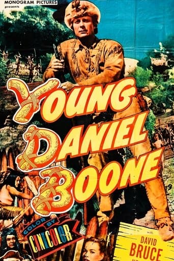 Movie poster for Young Daniel Boone