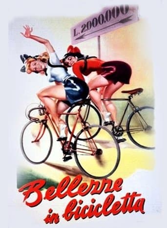 Movie poster for Beauties on bicycles