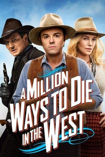Movie poster for A Million Ways to Die in the West