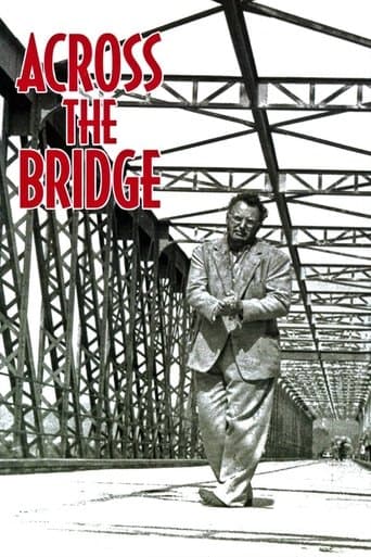 Movie poster for Across the Bridge