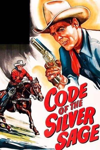 Movie poster for Code of the Silver Sage