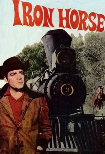Movie poster for The Iron Horse