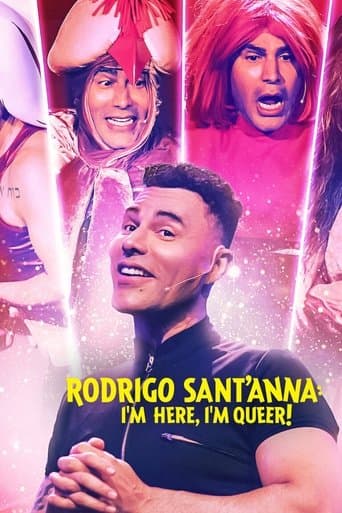 Movie poster for Rodrigo Sant'anna: I'm Here, I'm Queer!