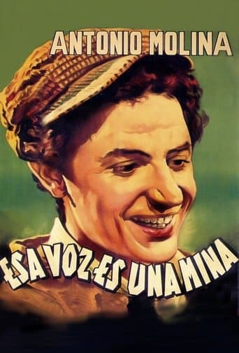 Movie poster for Esa voz es una mina