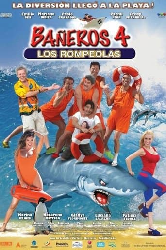 Movie poster for Bañeros 4: Los rompeolas