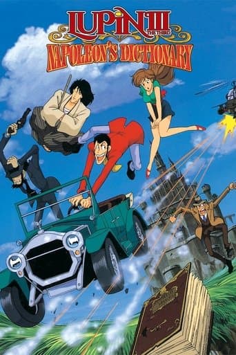 Movie poster for Lupin the Third: Napoleon's Dictionary