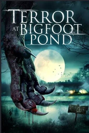 Movie poster for Terror at Bigfoot Pond