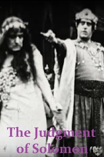 Movie poster for The Judgment of Solomon