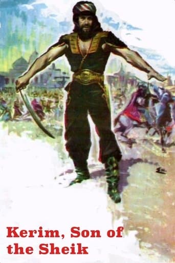 Movie poster for Kerim, Son of the Sheik