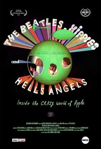 Movie poster for The Beatles, Hippies & Hells Angels: Inside the Crazy World of Apple