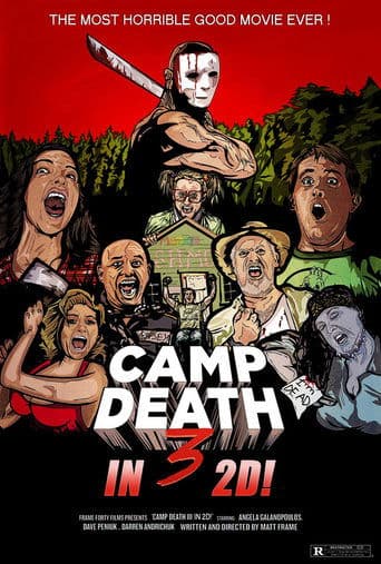 Movie poster for Camp Death III in 2D!