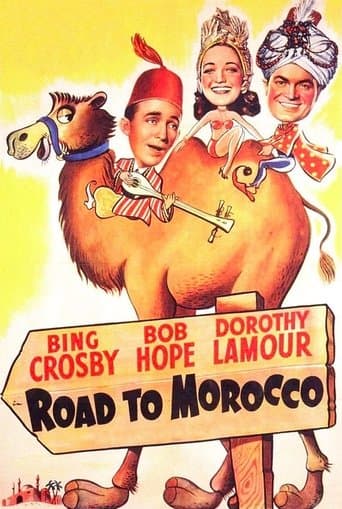 Movie poster for Road to Morocco