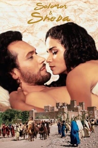 Movie poster for Solomon & Sheba