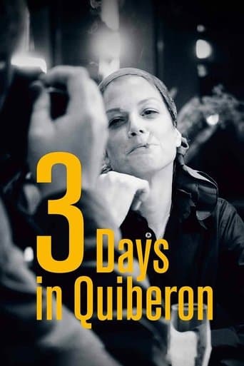 Movie poster for 3 Days in Quiberon