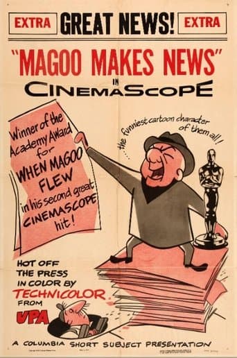 Movie poster for Magoo Makes News