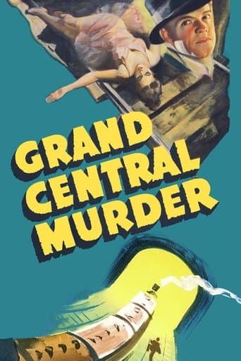 Movie poster for Grand Central Murder