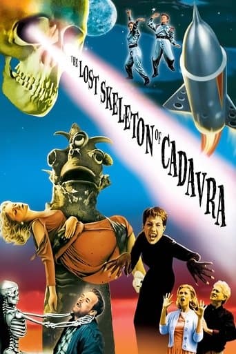 Movie poster for The Lost Skeleton of Cadavra