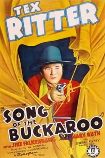Movie poster for Song of the Buckaroo