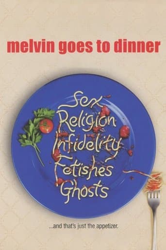 Movie poster for Melvin Goes to Dinner