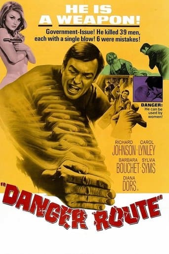 Movie poster for Danger Route