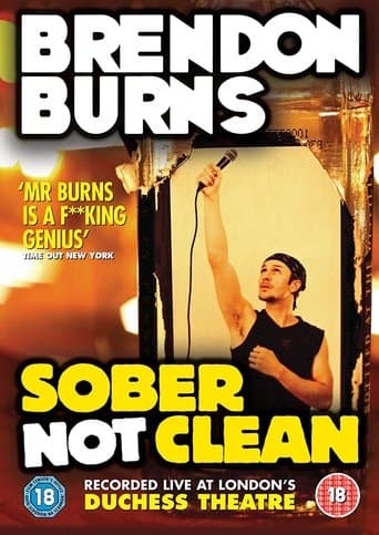 Movie poster for Brendon Burns: Sober Not Clean