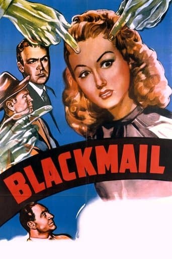 Movie poster for Blackmail