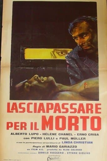 Movie poster for Passport for a Corpse
