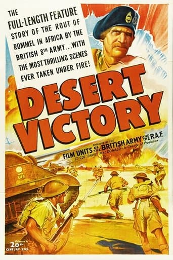 Movie poster for Desert Victory