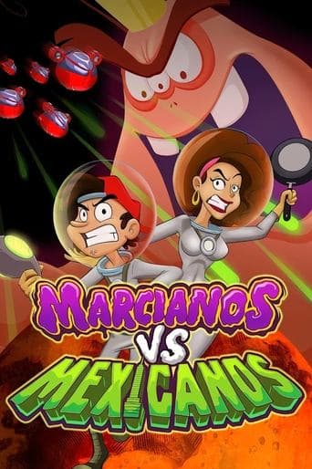 Movie poster for Martians vs Mexicans