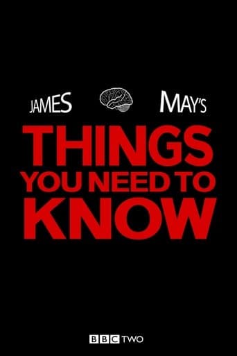 Movie poster for James May's Things You Need To Know