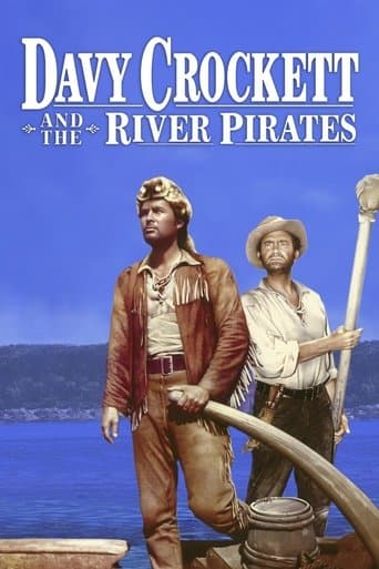 Movie poster for Davy Crockett and the River Pirates