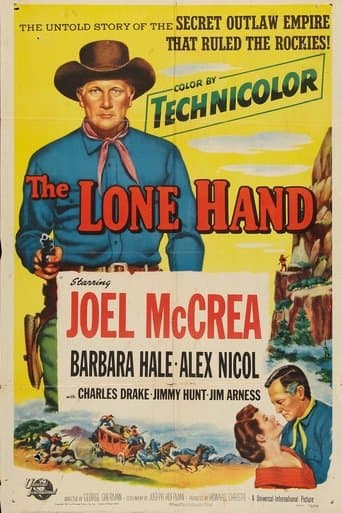 Movie poster for The Lone Hand
