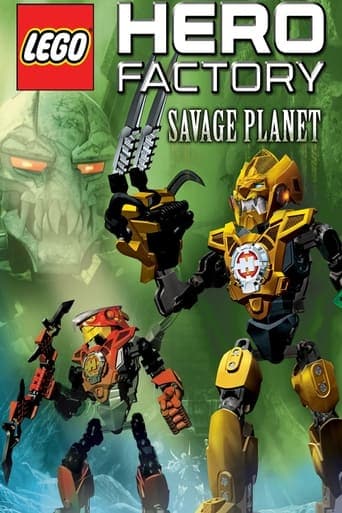 Movie poster for LEGO Hero Factory: Savage Planet