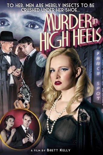 Movie poster for Murder in High Heels