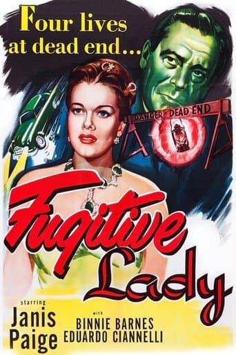 Movie poster for Fugitive Lady