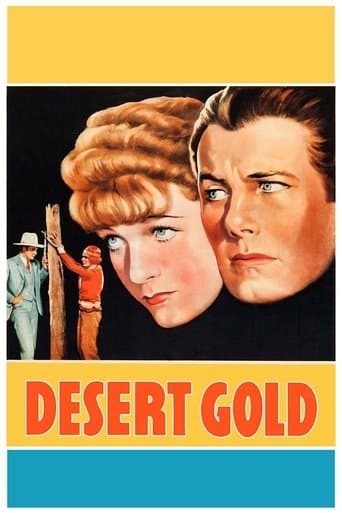 Movie poster for Desert Gold