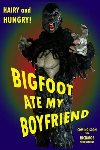 Movie poster for Bigfoot Ate My Boyfriend