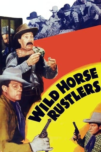 Movie poster for Wild Horse Rustlers