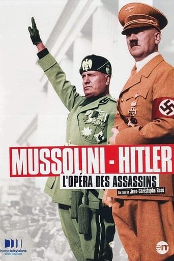 Movie poster for Mussolini-Hitler: The Killer's Opera