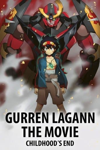 Movie poster for Gurren Lagann the Movie: Childhood's End