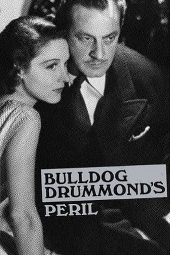 Movie poster for Bulldog Drummond's Peril