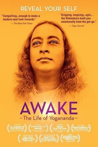 Movie poster for Awake: The Life of Yogananda